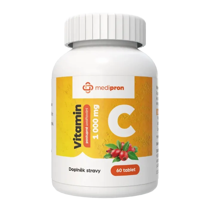 medipron Vitamin C 1000 mg se šípky 60 tablet